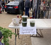 Rietavo turguje 