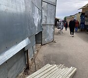 Rietavo turguje 