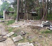 Mediniai nameliai &Scaron;ventosios bažnyčios pa&scaron;onėje 