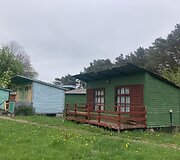 Mediniai nameliai &Scaron;ventosios bažnyčios pa&scaron;onėje 