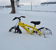 Sniego kalnai Tel&scaron;ių regione