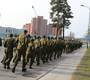 500 karių Lietuvos įstojimo į NATO metines paminėjo dalyvaudami simboliniame bėgime.