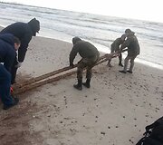 &Scaron;ventojoje aptikti istorinio siauruko bėgiai