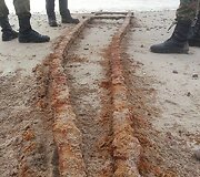 &Scaron;ventojoje aptikti istorinio siauruko bėgiai