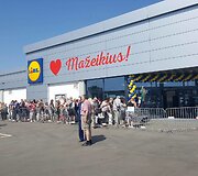 &bdquo;Lidl&ldquo; atidarymas Mažeikiuose