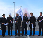 Klaipėdoje pastatyta nauja estakada, vesianti i&scaron; uosto teritorijos į Nemuno gatvę