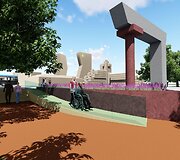 Danės krantines nuo Biržos tilto iki Bastionų tilto ketinama rekonstruoti, kaip ir visą skverą palei upę.