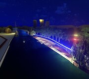 Danės krantines nuo Biržos tilto iki Bastionų tilto ketinama rekonstruoti, kaip ir visą skverą palei upę.