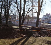 Apie du mėnesius Danės skvere, Klaipėdos senamiestyje, dirbs archeologai. 