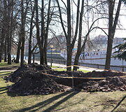 Apie du mėnesius Danės skvere, Klaipėdos senamiestyje, dirbs archeologai. 