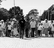 Spektaklio "Mobis Dikas" akimirkos