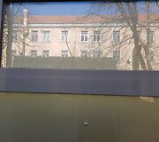 Nuo pneumatinių &scaron;ūvių nukentėjusi odontologijos klinika.