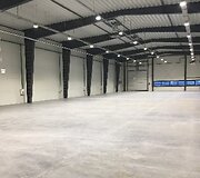 Klaipėdiečiai nutarė įgyvendinti analogų Baltijos &scaron;alyse neturintį projektą: universalų 7500 kv. m ploto gamybinį pastatą &bdquo;Flexstart&ldquo;.
