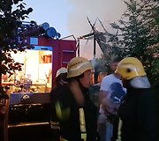 Gaisras Klaipėdos rajone