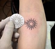 D.Djačkovo per vieną dieną atliktos tatuiruotės.