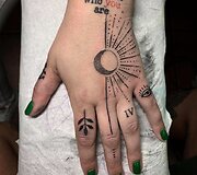 D.Djačkovo per vieną dieną atliktos tatuiruotės.