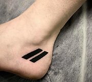 D.Djačkovo per vieną dieną atliktos tatuiruotės.