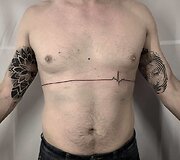 D.Djačkovo per vieną dieną atliktos tatuiruotės.