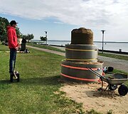 Smėlio skulptūros Juodkrantėje