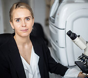 Kauno miesto poliklinikos Laboratorijos vedėja Živilė Jacikė.