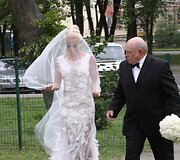 &bdquo;Žuvėdros&ldquo; &scaron;okėjų Audronės Bastytės ir Viliaus Ignatavičiaus vestuvių akimirkos