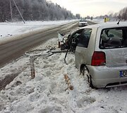 Avarija Panevėžio rajone