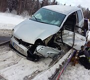 Avarija Panevėžio rajone