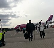 Palangos oro uoste startavo pigūs skrydžiai.
