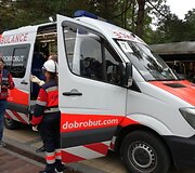 Greitosios pagalbos medikai Palangoje surengė žaidynes, kurių metu mokosi įvairiose situacijose gelbėti žmones.