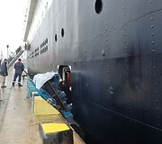 Į Klaipėdą atplaukė pirmasis kruizinis laivas &scaron;į sezoną.