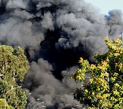 Italijos sostinėje sudegė 1000 automobilių