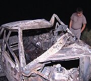 Susidūrę automobiliai