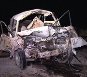 Susidūrę automobiliai