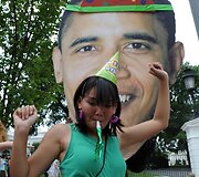 B.Obama gimtadienis