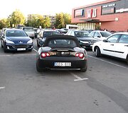 Kaunas. Prie &bdquo;Savas&ldquo; prekybo centro panelei per sunku parkuotis