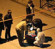 Ap&scaron;audė policininkus