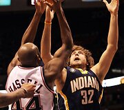 &bdquo;Nets" ir &bdquo;Indiana Pacers" kova