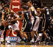 &bdquo;Nets" ir &bdquo;Indiana Pacers" kova