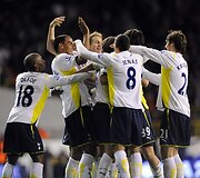 &bdquo;Tottenham&ldquo; triu&scaron;kino &bdquo;Wigan Athletic&ldquo;