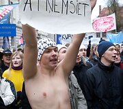 Studentų protestas