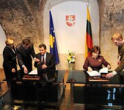 Į Vilnių atvyko Kosovo saugumo pajėgų ministras