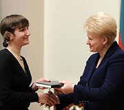 Akimirka i&scaron; apdovanojimo
