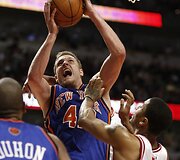 &bdquo;Bulls&ldquo; ir &bdquo;Knicks&ldquo; dvikovos akimirka