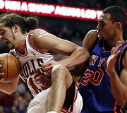 &bdquo;Bulls&ldquo; ir &bdquo;Knicks&ldquo; dvikovos akimirka