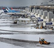 Padėtis D.Britanijos oro uostose