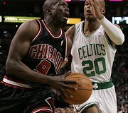 &bdquo;Bulls&ldquo; ir &bdquo;Celtics&ldquo; dvikova