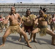 Maori pasirodymas