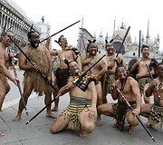 Maori pasirodymas