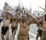Maori pasirodymas