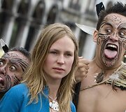 Maori pasirodymas